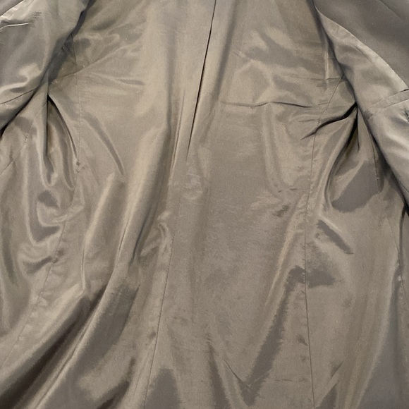 Ann Taylor One Button Blazer Jacket - Size 0 - Black - Picture 4 of 6